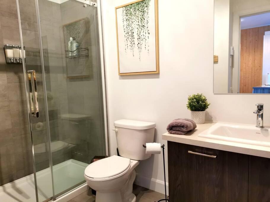 Penthouse With Free Indoor Parking Downtown Apartment Québec Exterior foto