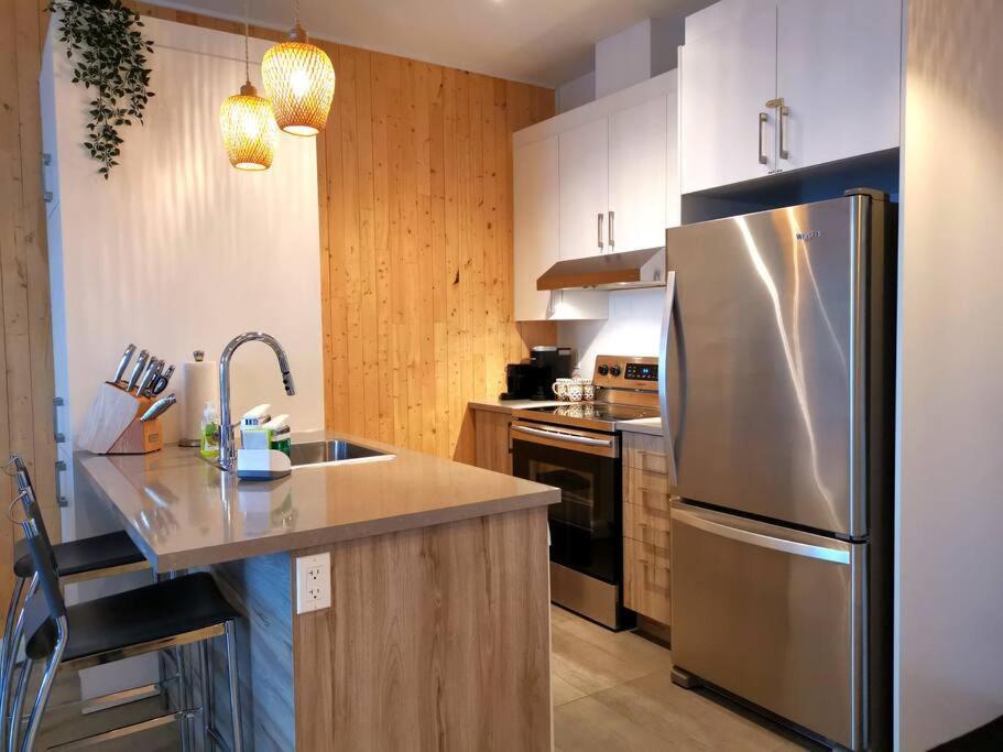 Penthouse With Free Indoor Parking Downtown Apartment Québec Exterior foto