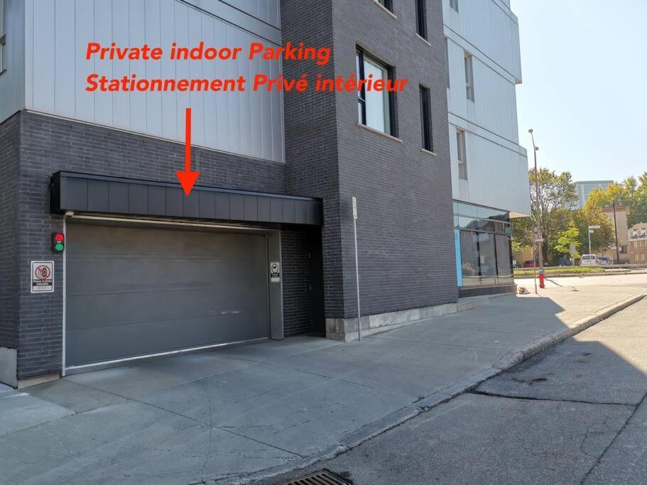 Penthouse With Free Indoor Parking Downtown Apartment Québec Exterior foto