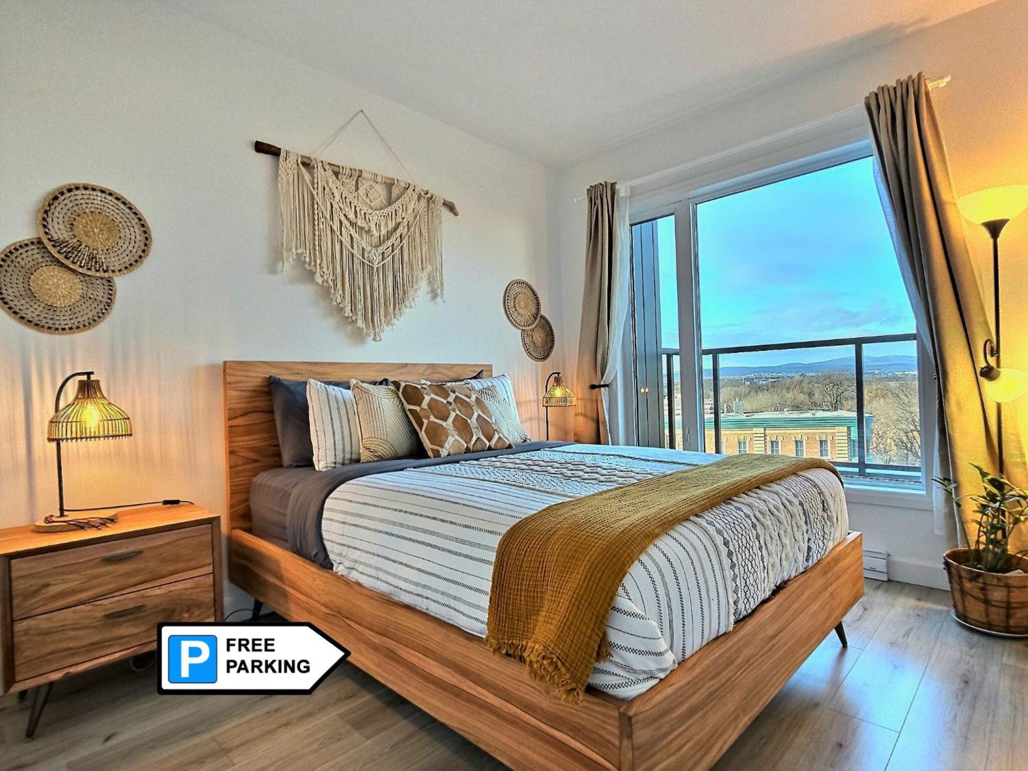 Penthouse With Free Indoor Parking Downtown Apartment Québec Exterior foto