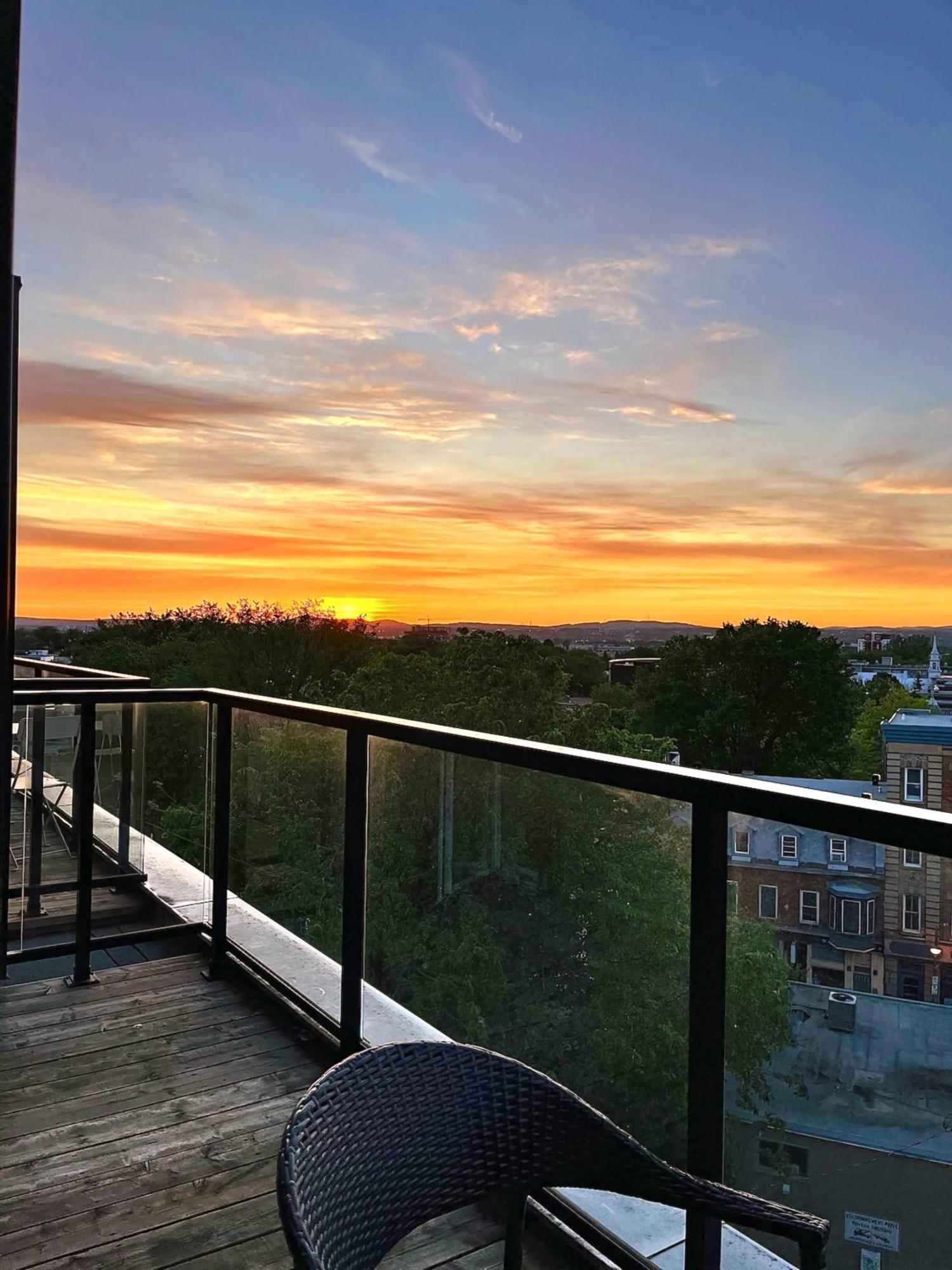 Penthouse With Free Indoor Parking Downtown Apartment Québec Exterior foto